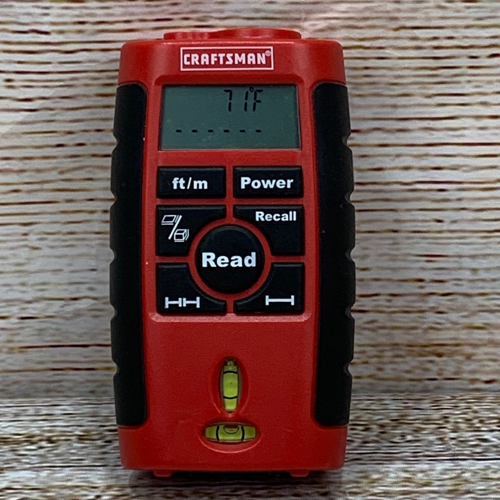Craftsman Laser Guided Measuring Tool With Laser Trac 320.48252 Pouch and Manual